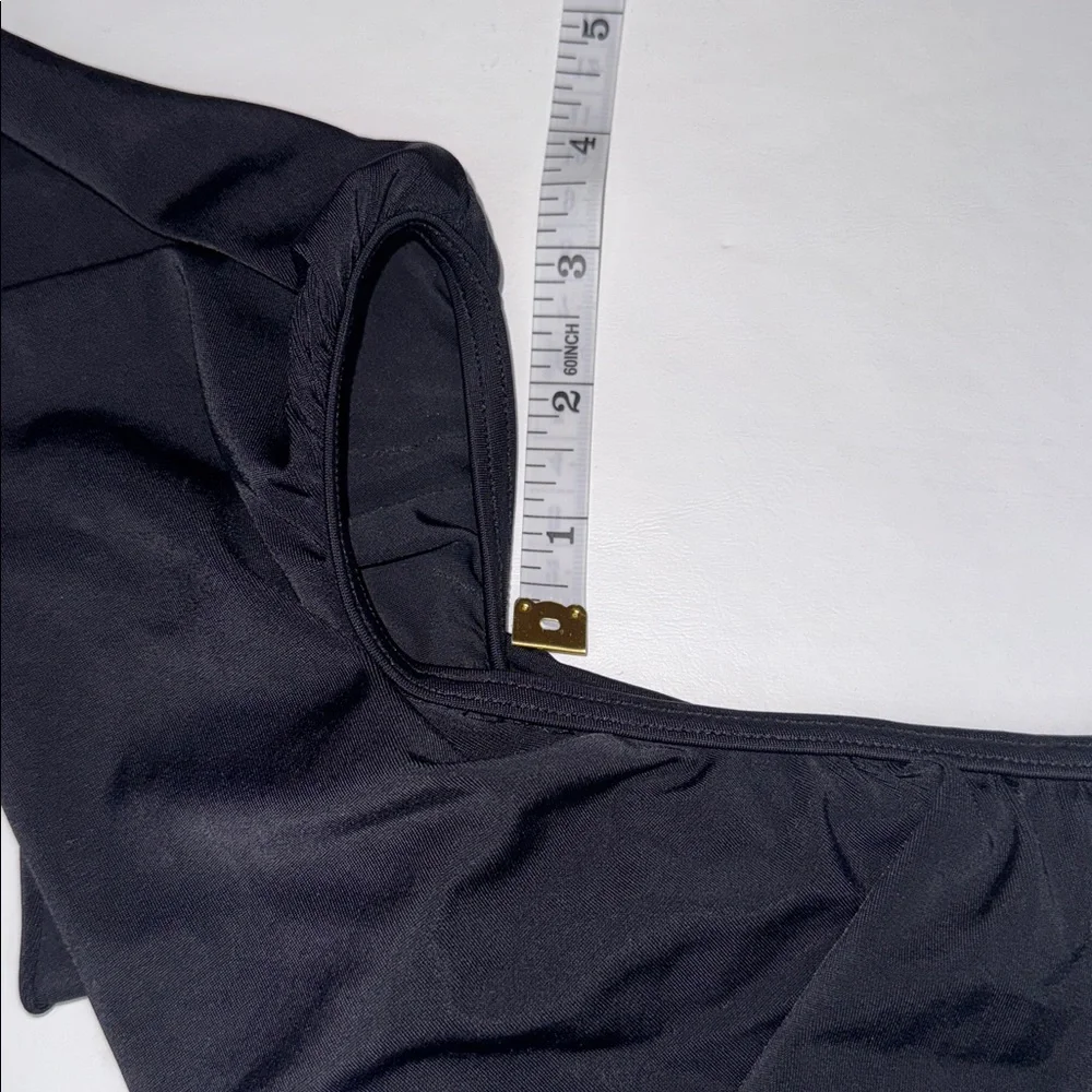 Victoria's Secret Black Ruffle One-Piece Swimsuit, size small - Picture 5 of 8